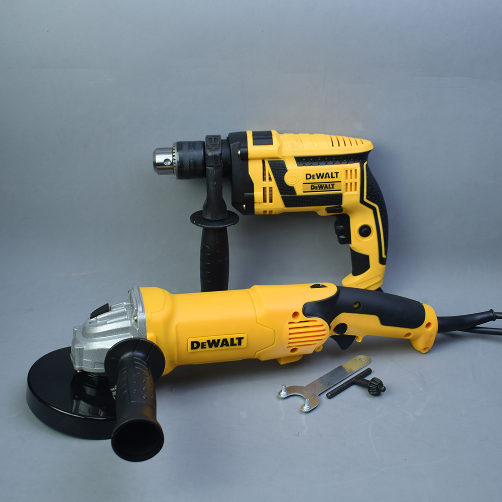 Combo Taladro percutor y Pulidora DeWALT + Maletín