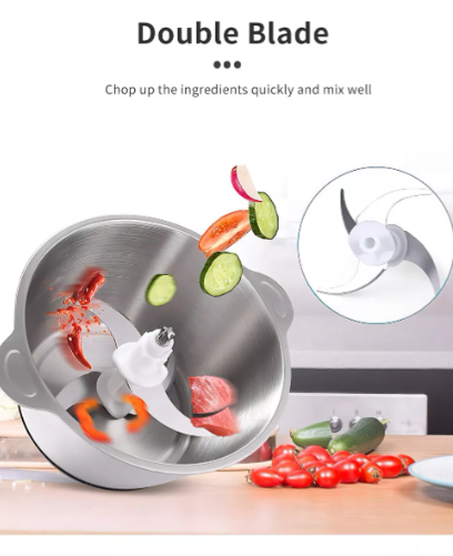 Picadora Eléctrica Multifuncional Sokany - 2 LITROS