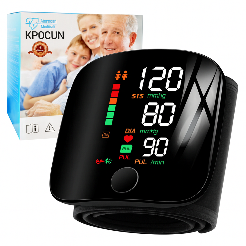 Tensiómetro de muñeca Recargable Voz en Español