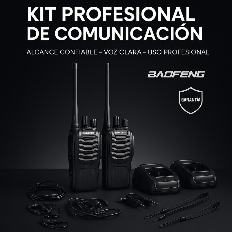2 Radio Walkie Talkie - Comunicación efectiva