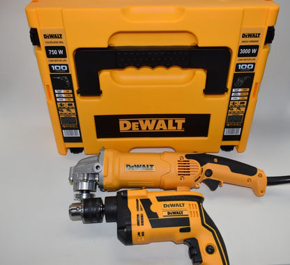 Combo Taladro percutor y Pulidora DeWALT + Maletín