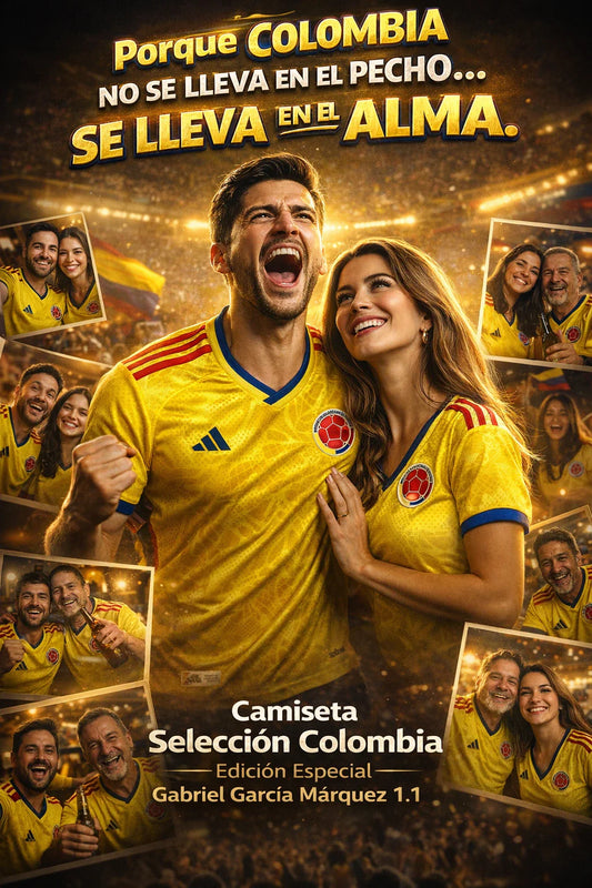 Camiseta selección Colombia Mundial 2026