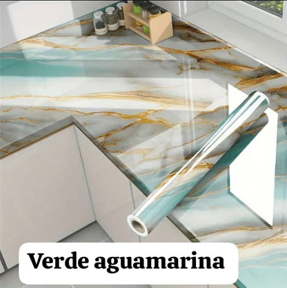 Papel Mármol adhesivo